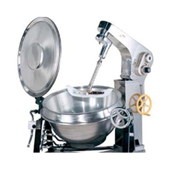 1CD-3号巻上げ式　200Lガス釜取付例
